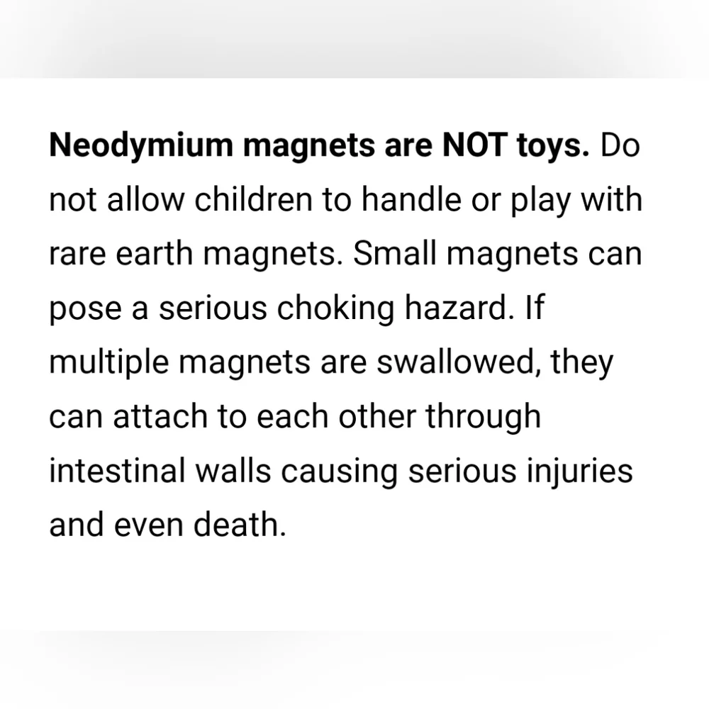 Magnetic rods with balls